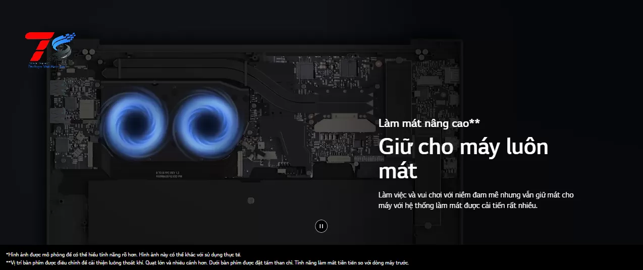 Laptop LG Gram 2023 16Z90R-G.AH76A5